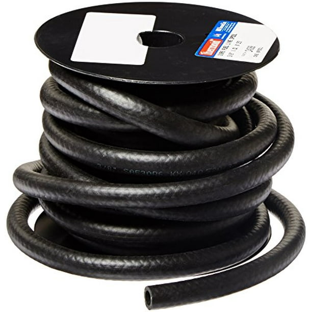 Black 6' Length 1 ID 16115810006 6 Length 500 PSI HBD Thermoid CR 1158 Softwall Aromatic Fuel SAE 30R2 Type 2 Hose 1 ID 